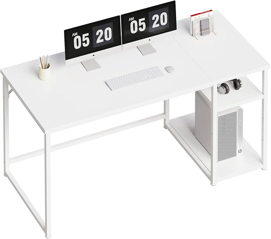 ゲーミングデスク パソコンデスク デスク 机 幅140×奥行65×高さ75 Amazon | Wearsonゲーミングデスク140×65cm大きなパソコンデスク PC