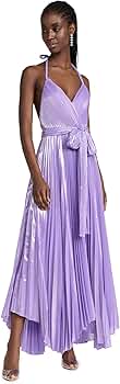 black sleeveless halter dress James Perse Linen Halter Dress main image 0