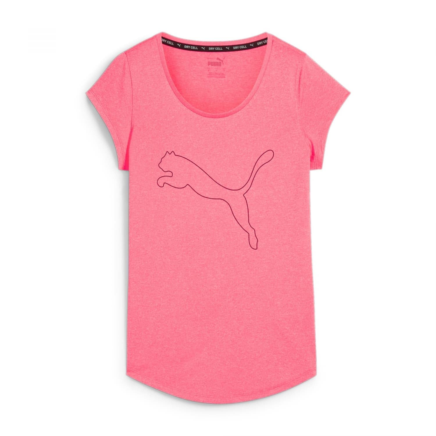 PUMA Performance Heather CAT TEE W