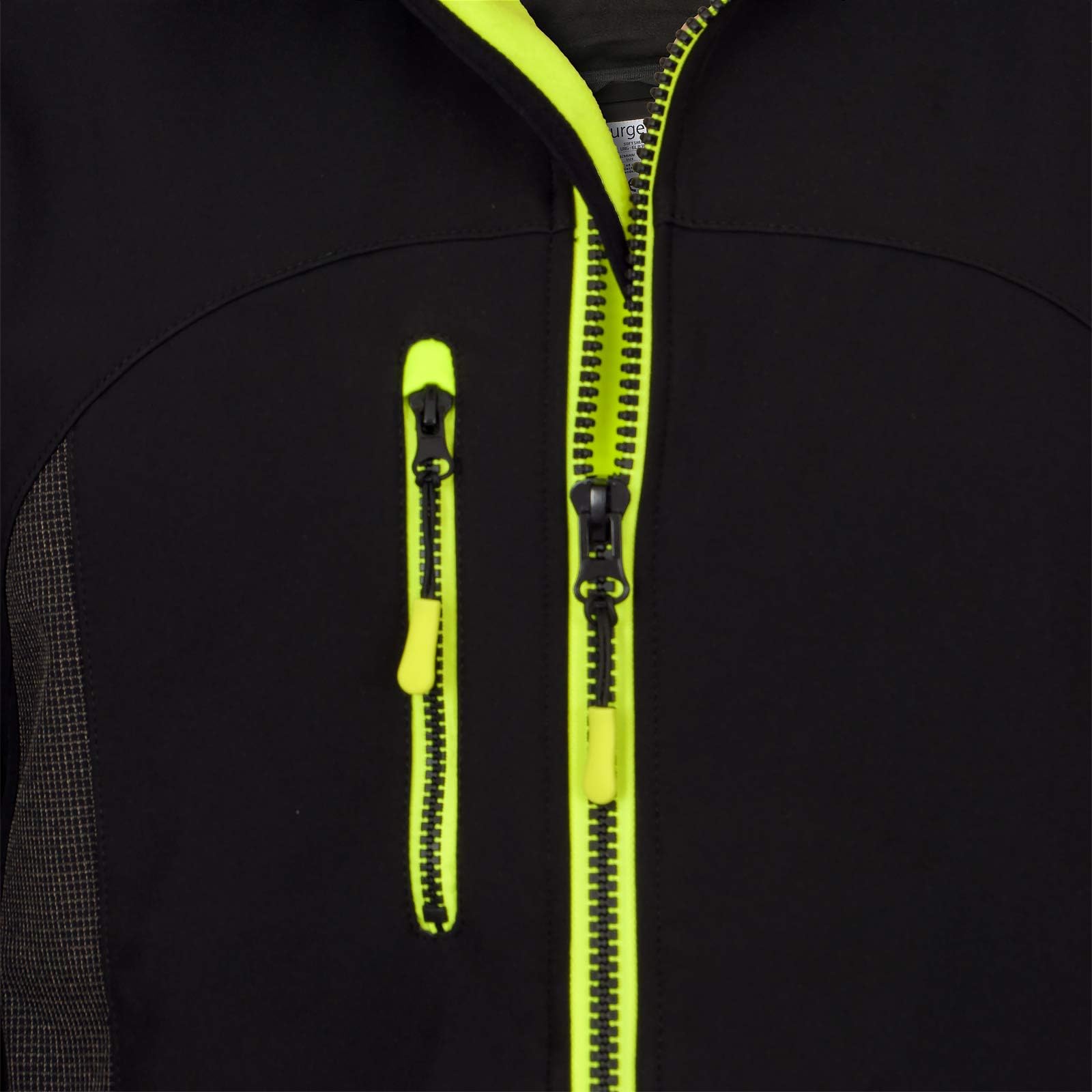 URG Softshell kurtka robocza, wodoszczelna, kurtka zimowa, kurtka ostrzegawcza, podszewka polarowa (GL-8364)