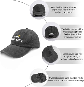 is He Hat Women Funny Dad Hat Funny Gifts