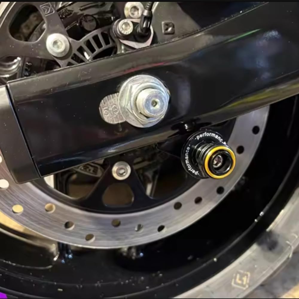 Motorcycle Swingarm Spools For 2026 Himalayan 450 Guerrilla 450 Gold