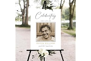 Personalized Memory Table Sign for Celebration of Life
