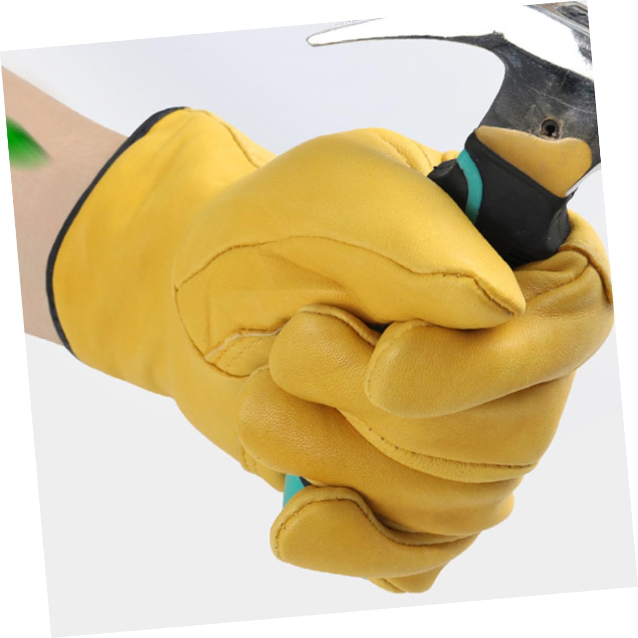 DOITOOL 5 Pares De Guantes De Ingeniería Guantes De Cuero Cálidos Para Hombres De Cuero Para Hombres Para El Trabajo De Cuero Aislados De
