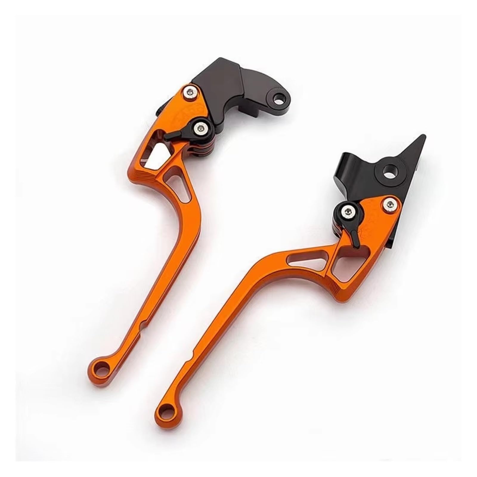 Palancas freno embrague para Kawasaki ZX6R ruta y circuito en color naranja