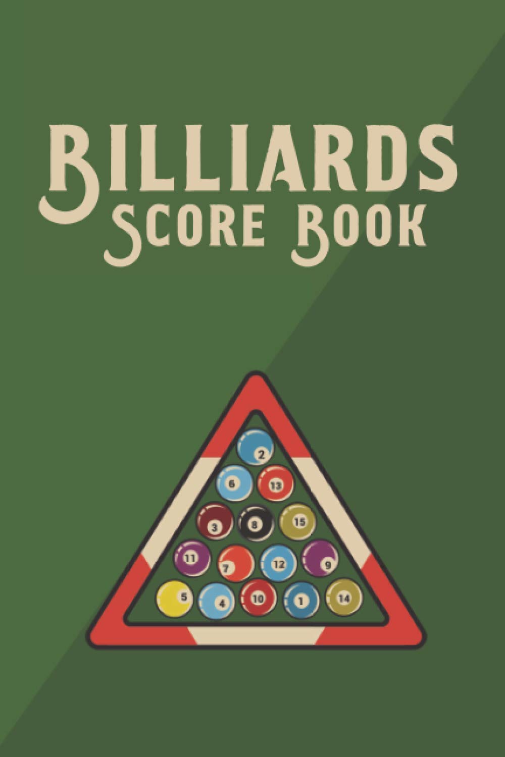 Billiards Score Book: Training Log for Pool Players