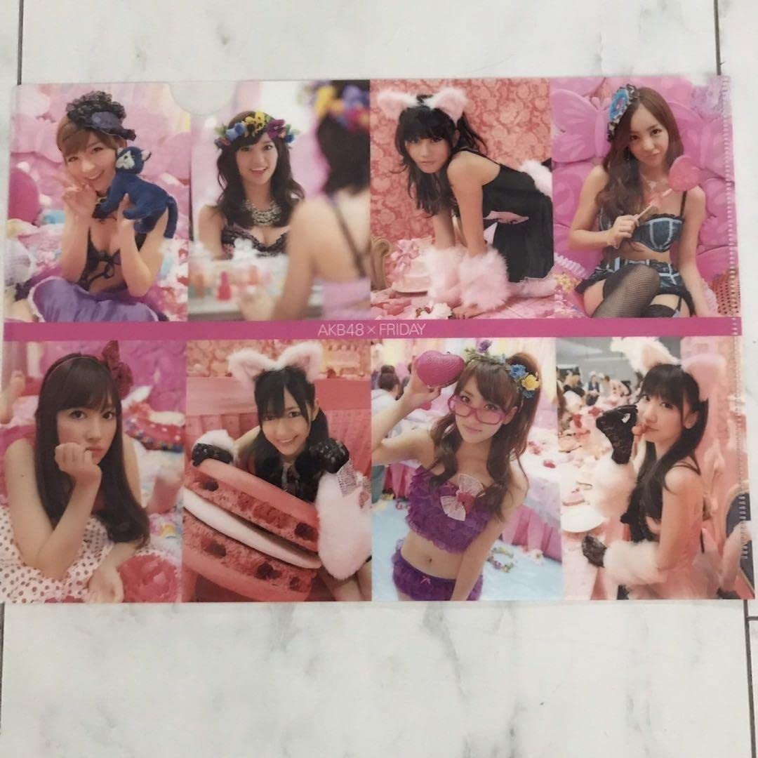 Amazon.co.jp: AKB48 神7 A4クリアファイル AKB48 元・神セブン