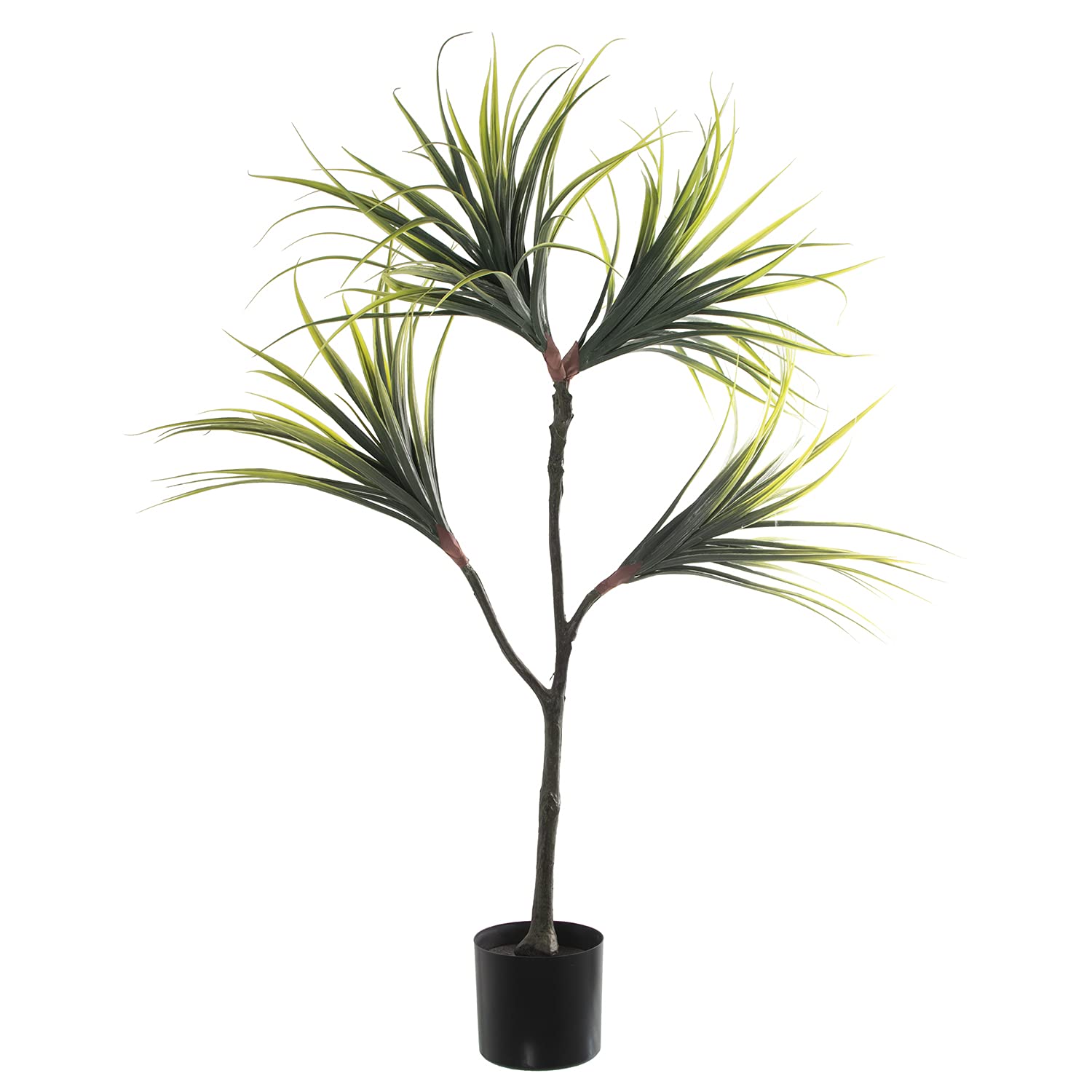 Dracaena artificiel 120cm plante sans entretien pour coin sombre