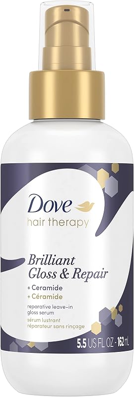 Tratamiento capilar sin enjuague Hair Therapy - Brillo brillante y reparación, 5.5 fl oz