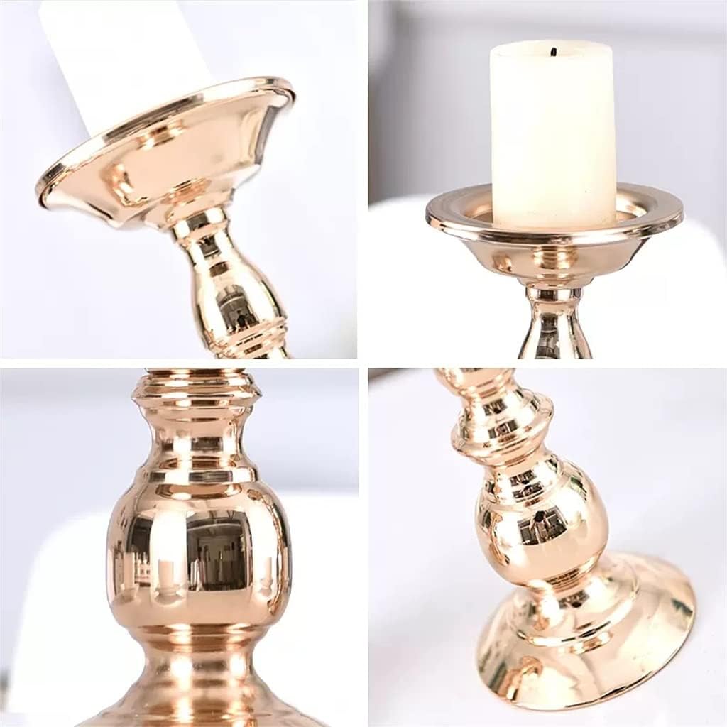 European Candlestick Western Food Iron Household Candle Table Wedding Decoration Home Candlelight Dinner lamp