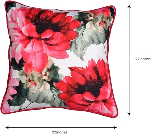 Miniatura 3 de Decozen Fundas de almohada  Fundas de cojín decorativas con estampado floral para decoración del hogar, sofá, cama, sala de estar, dormitorio y casa