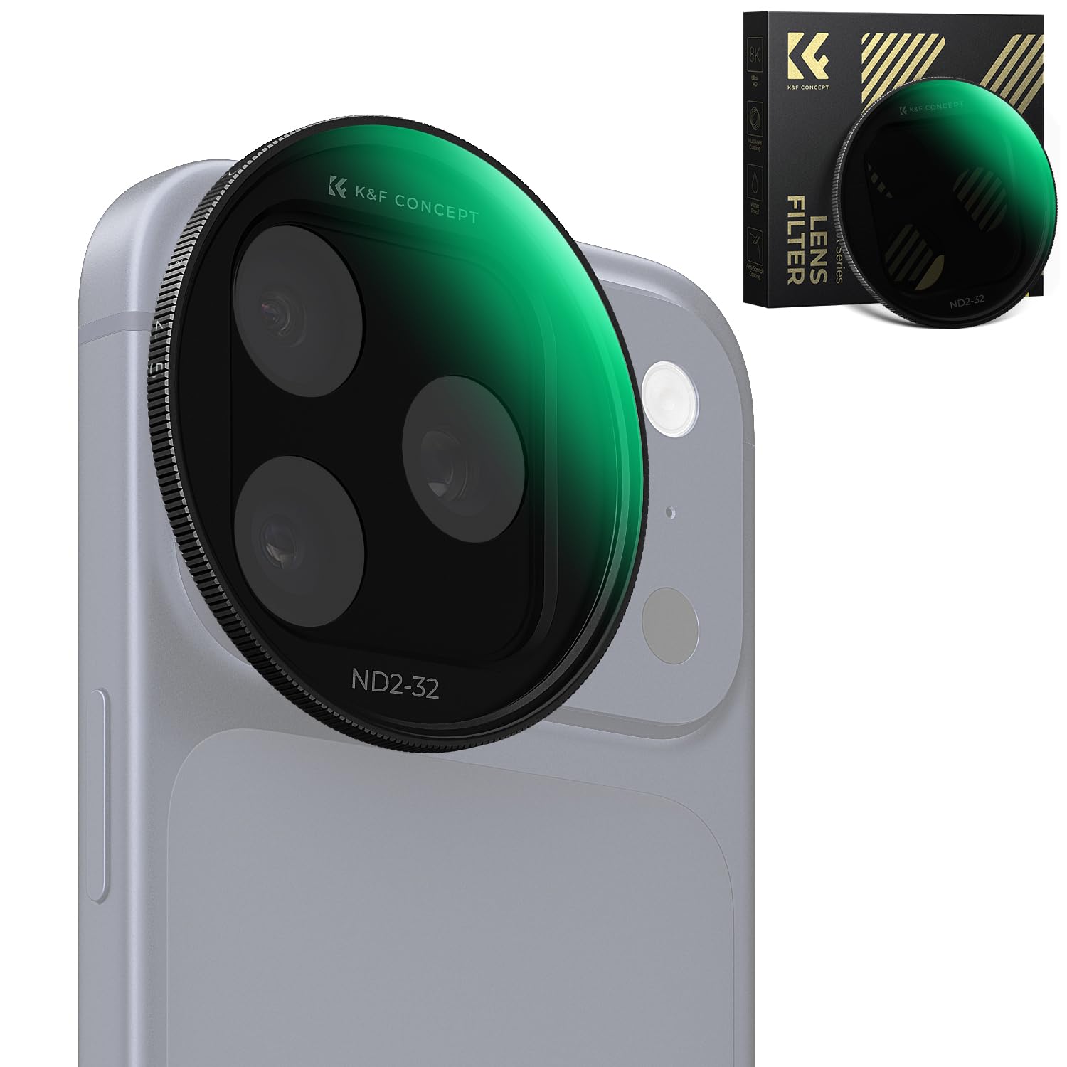 Amazon.co.jp: K&F CONCEPT iPhone 17 Pro/Pro Max対応 可変ND
