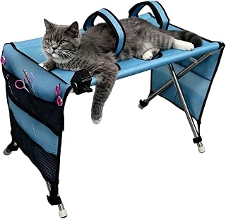 Pet Grooming Hammock for Dogs Cat, Pet Bathing Sling Table | 30lbs Weight Capacity, Bathing Harness Table, For Indoor Apartment Living Room Bathroom Kennel Veterinary Post Walk