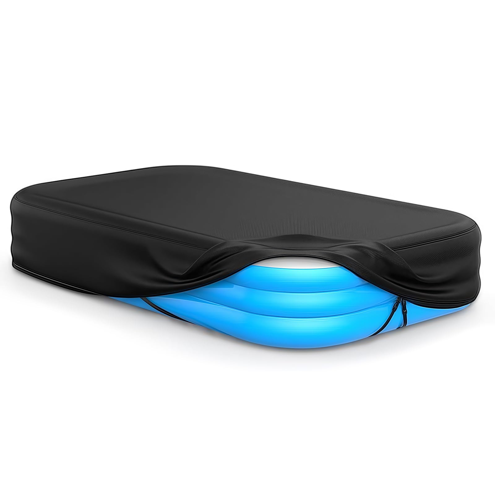 Bache Rectangulaire pour Piscines Gonflables | Avec Bande Élastique Intégrée Et Boucle Supplémentaire, Housse Rectangulaire Pour Piscines Hors-sol