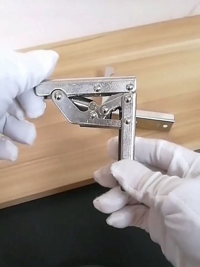 Staffe Angolari 90 Gradi - 4 Pezzi Per Mensole Pieghevoli E Porte Mobili - Foto 11