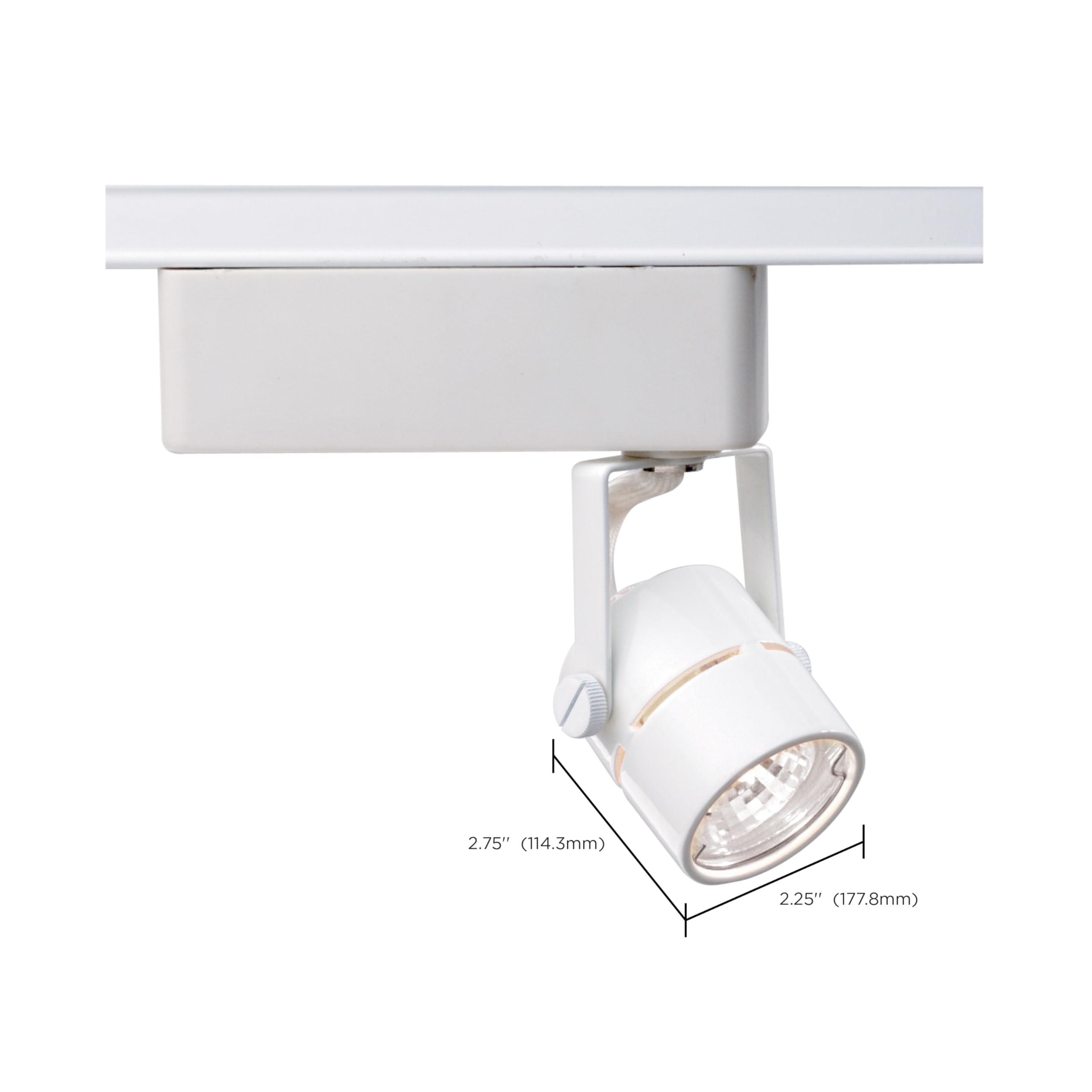 Nuvo Lighting TH234 Transitional One Light Track Head from Track