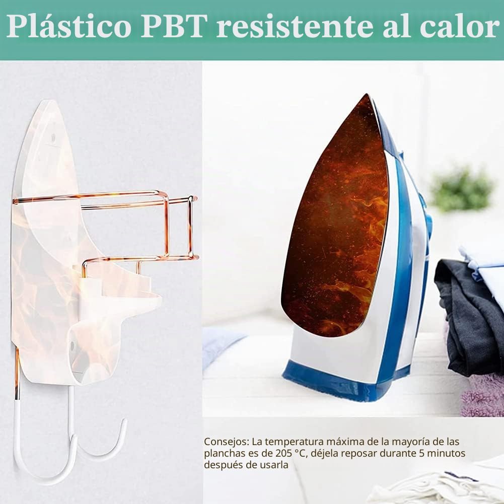 Soporte de pared para tabla de planchar, soporte para tabla de planchar con gancho para tabla de planchar, soporte para tabla de planchar extraíble, soporte para tabla de planchar, soporte
