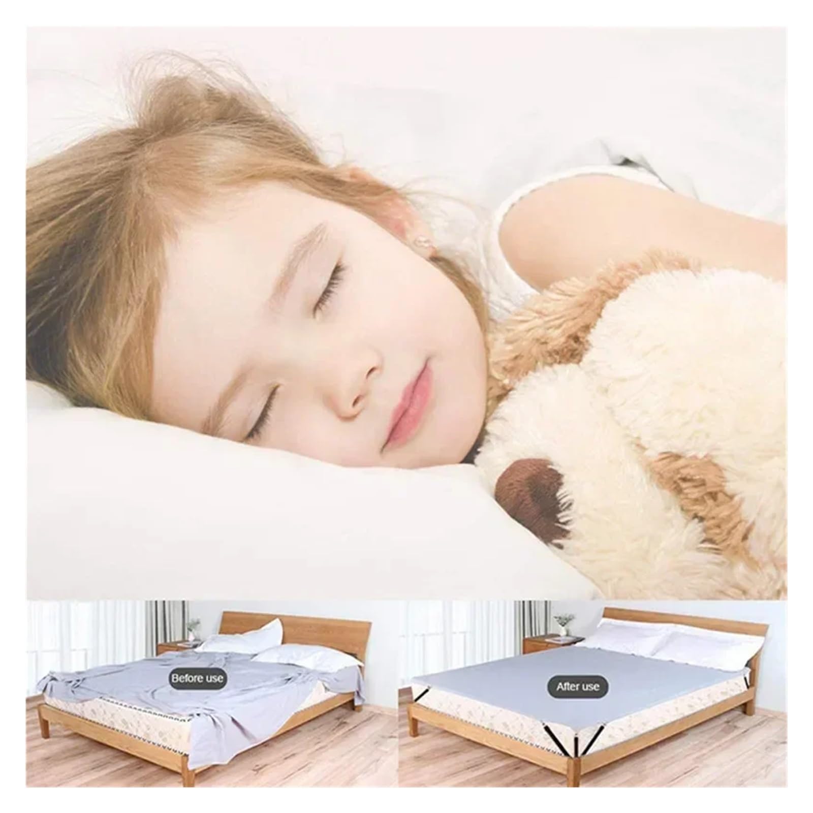 Pinze for Lenzuolo in Nylon PP in Acciaio Inossidabile