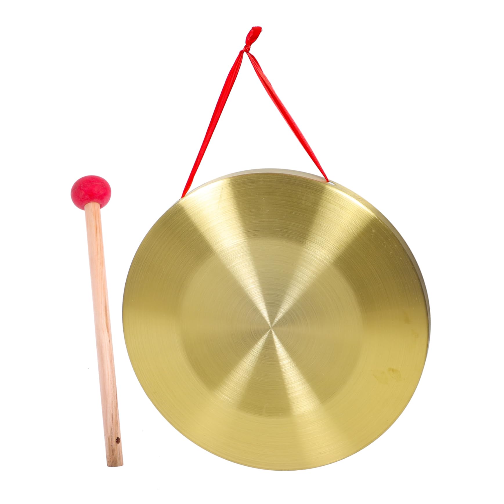 VANZACK Flood Warning Gong Bell Handheld Gong Instrument Boys and Girls Rhythm Toy Musical Party Props Percussion Accessories