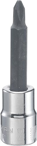 CRAFTSMAN Enchufe de controlador Phillips estándar de 2 brocas (SAE) de 38 pulgadas (CMMT44371)