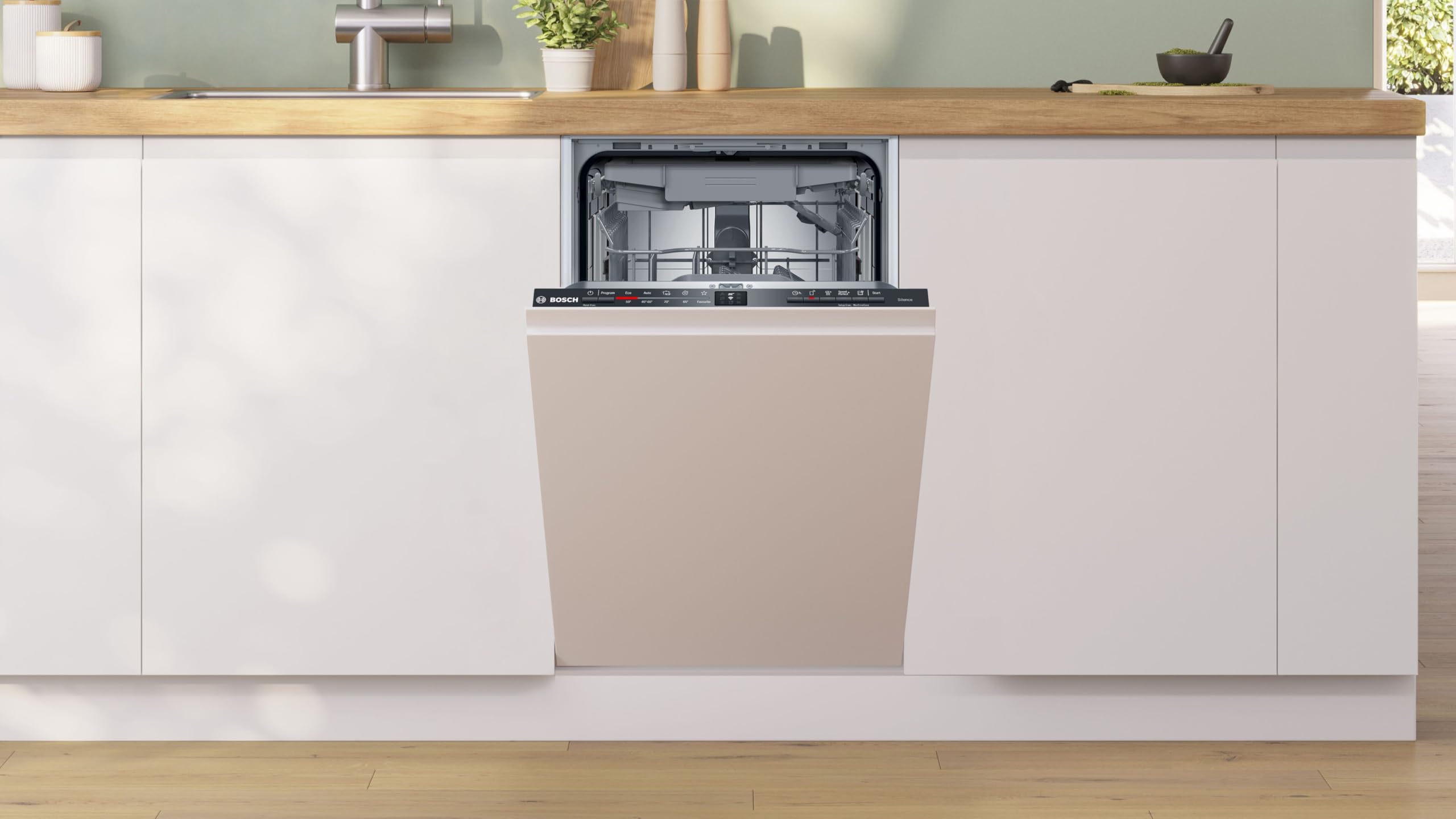 Bosch SPV2HMX02E, Série 2, Lave-vaisselle tout intégrable, 45 cm