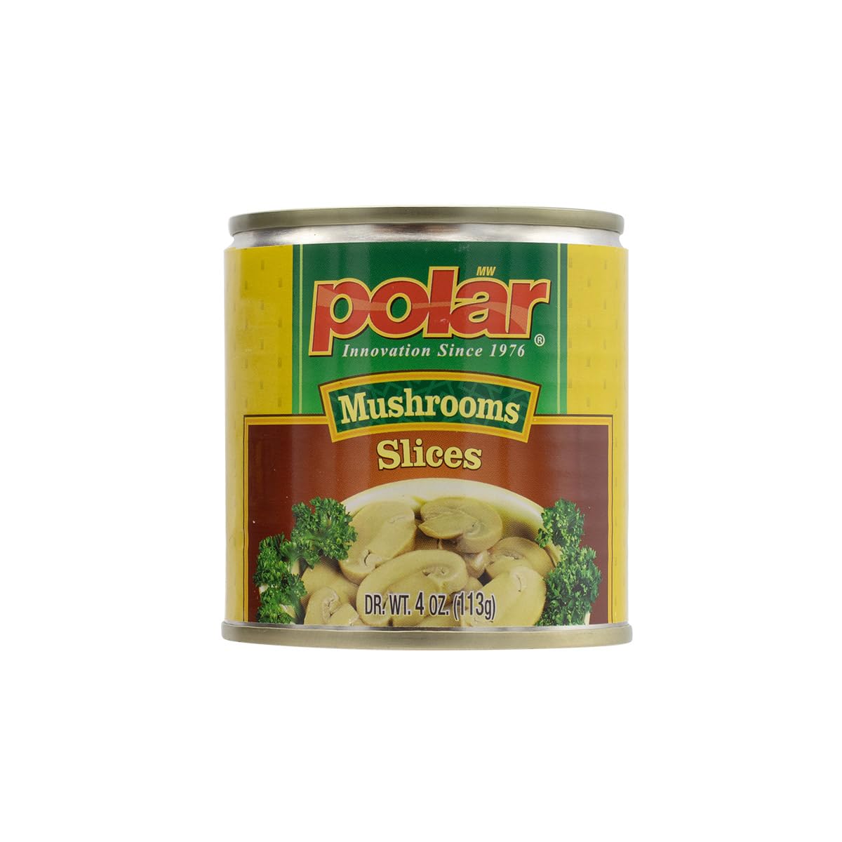 MW Polar Mushrooms, Sliced, 4oz (Pack of 12)