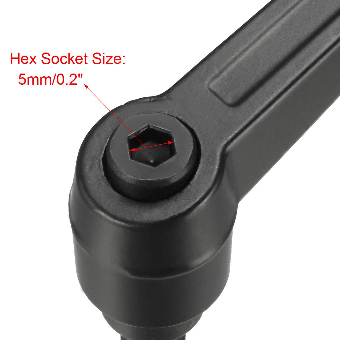 M10 Lever Handles - Adjustable Clamping Knobs -4 M10 Lever Handles - Adjustable Clamping Knobs -4