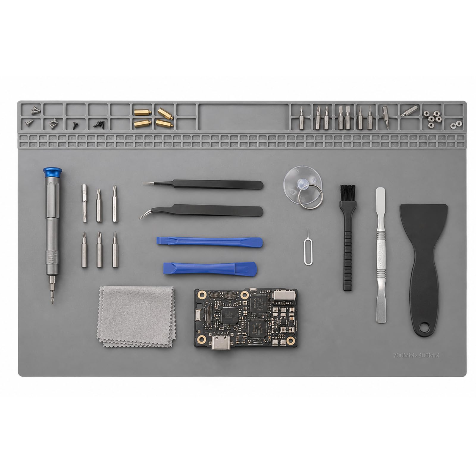 Large Soldering Mat, 27.6"x15.7", Heat Resistant 932°F Silicone