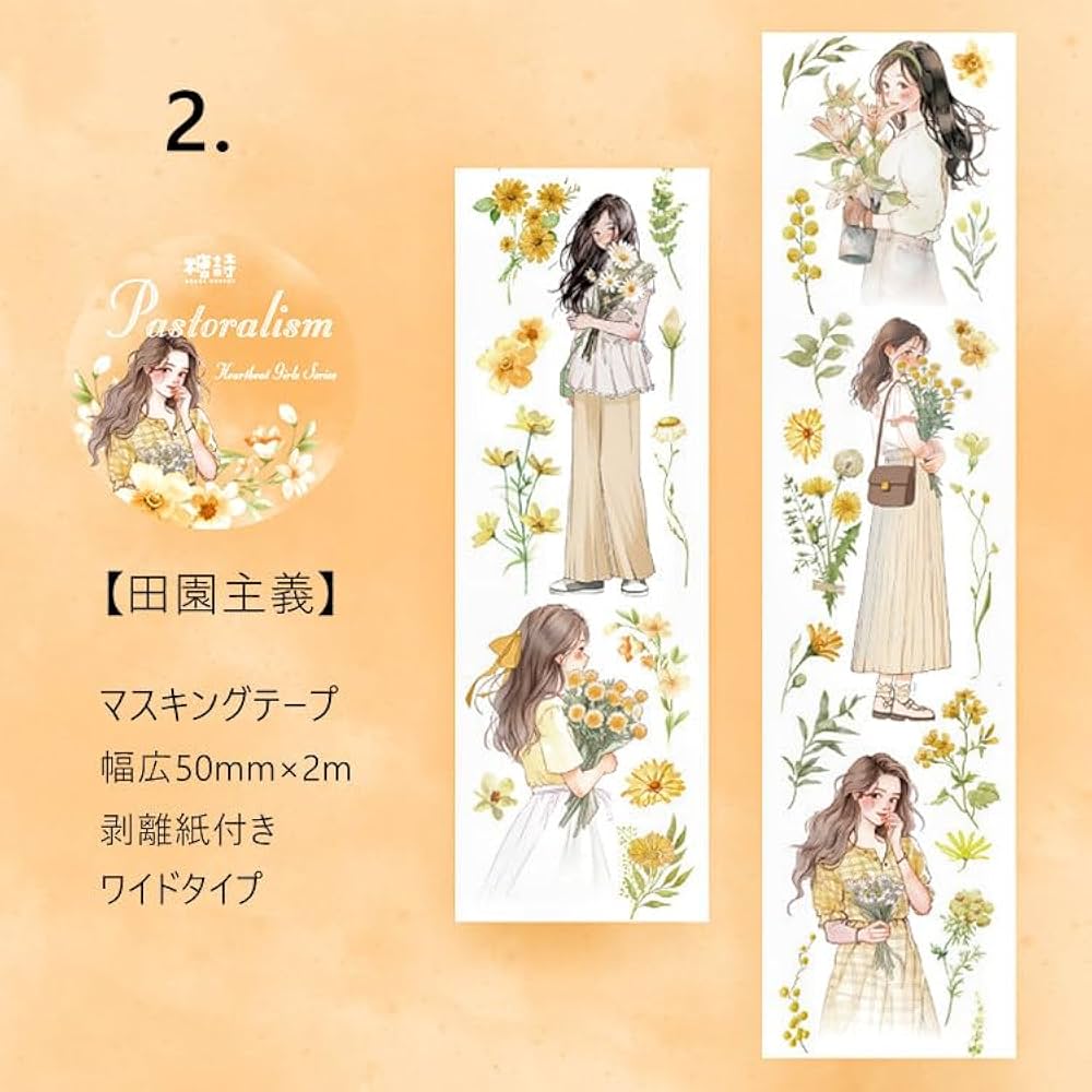 Amazon.co.jp: マスキングテープ 幅広50mm ワイドタイプ 剥離