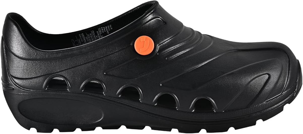 Oxypas Safety Jogger Werkschoenen voor dames, antistatische en antislip veiligheidsschoenen voor heren, lichte clog voor geneeskunde, verzorging en horeca, antibacterieel, wit, 43/44 EU