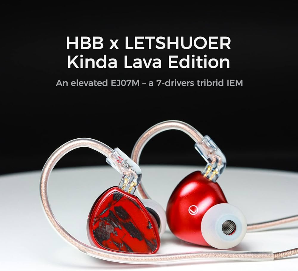 イヤホン LETSHUOER x HBB EJ07M Kinda Lava Edition 619MzbZIKjL._AC_UF1000,