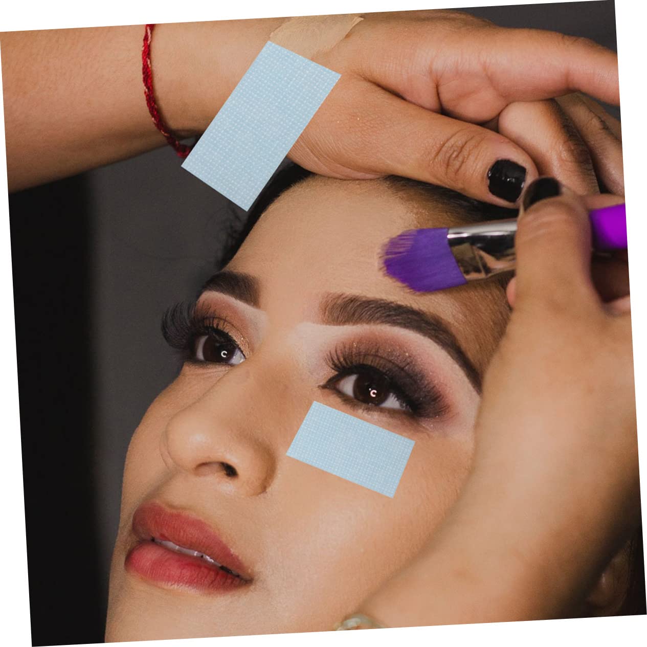 DOITOOL 5 Juegos De Herramientas Auxiliares Para Extensiones De Pestañas Cinta Adhesiva Para Maquillaje De Pestañas Estudio De Cosmética 2 Rollos X 5
