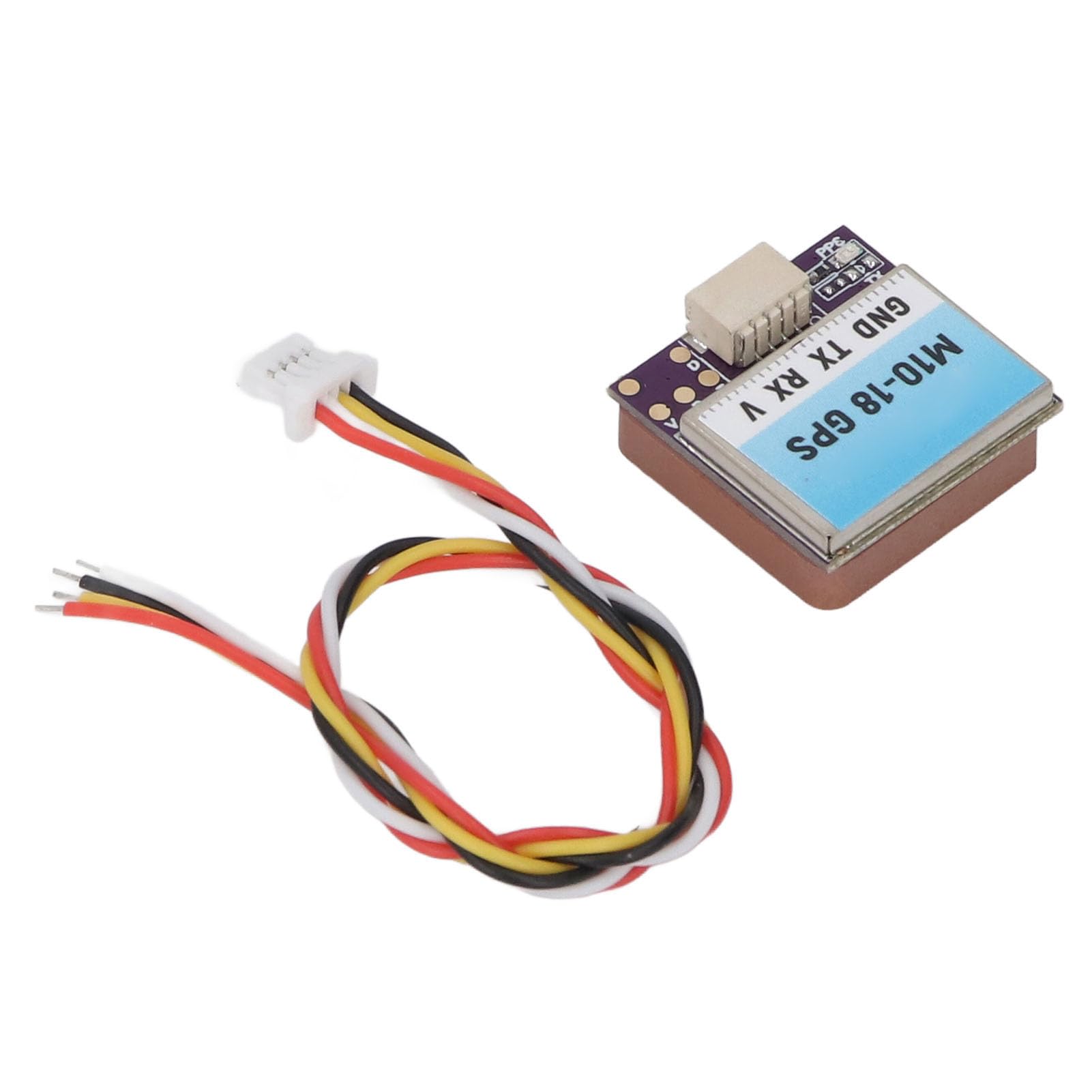 High Performance Chip, 72 Search Channels,Ceramic Antenna, Versatile Installation with SH1.0 4P Connector, Fast and Low Power Positioning Capabilities for U Blox Output Protocol