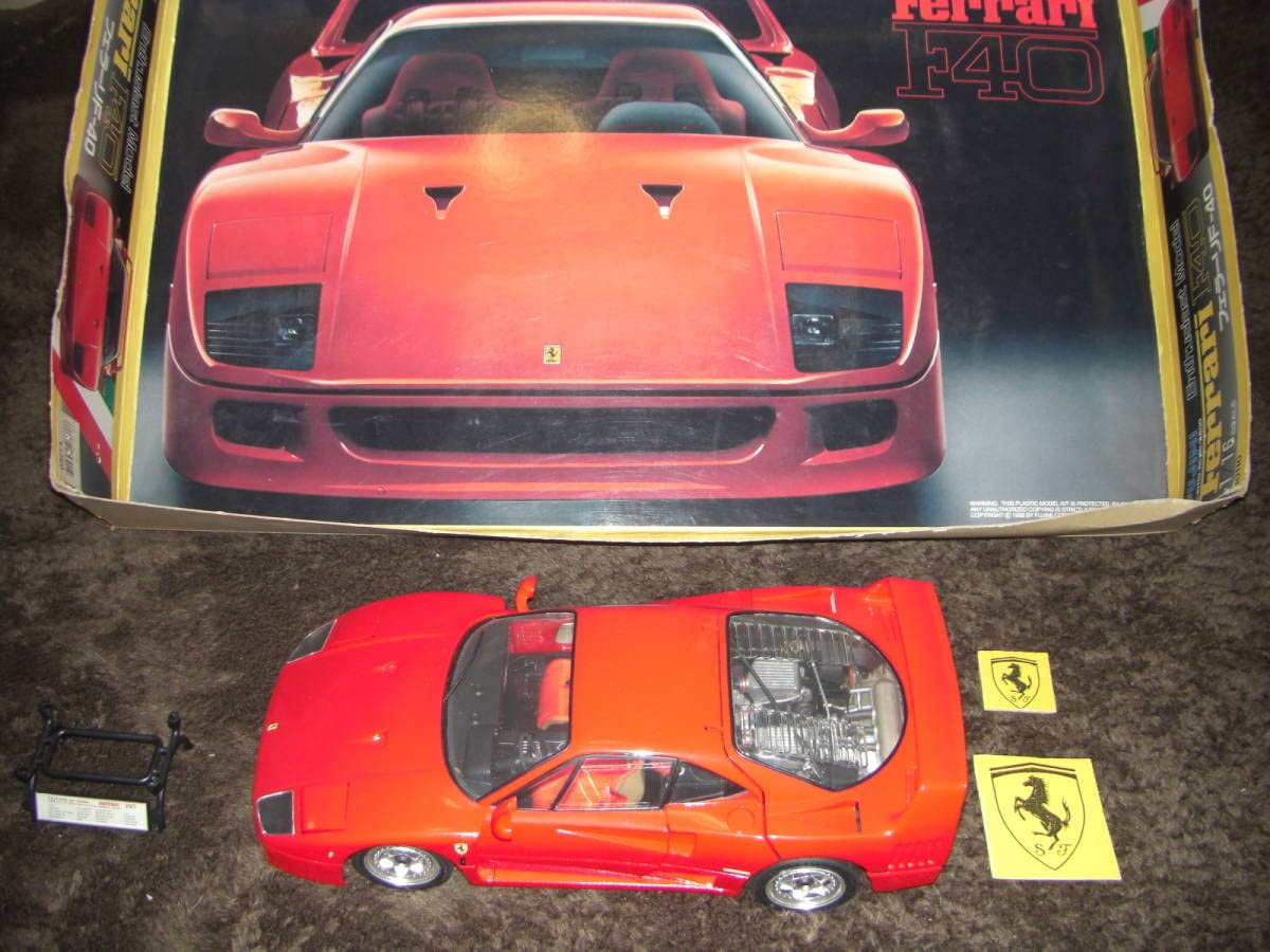 Amazon.co.jp: ☆絶版プラモ☆フェラーリF40☆1/16 フジミ 