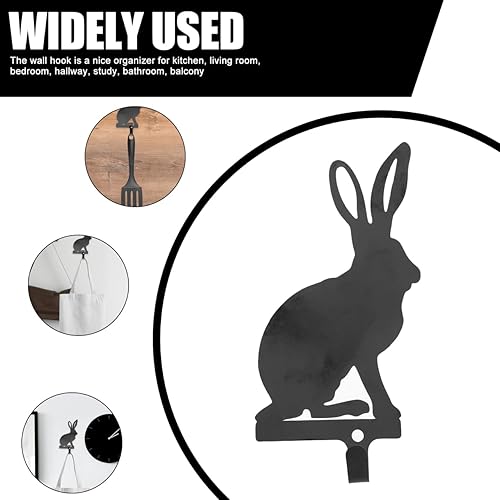 Miniatura 8 de Alipis Ganchos de almacenamiento para colgar en la pared, colgador de ropa, ganchos para toallas, gancho para sombreros, colgador de pared, gancho