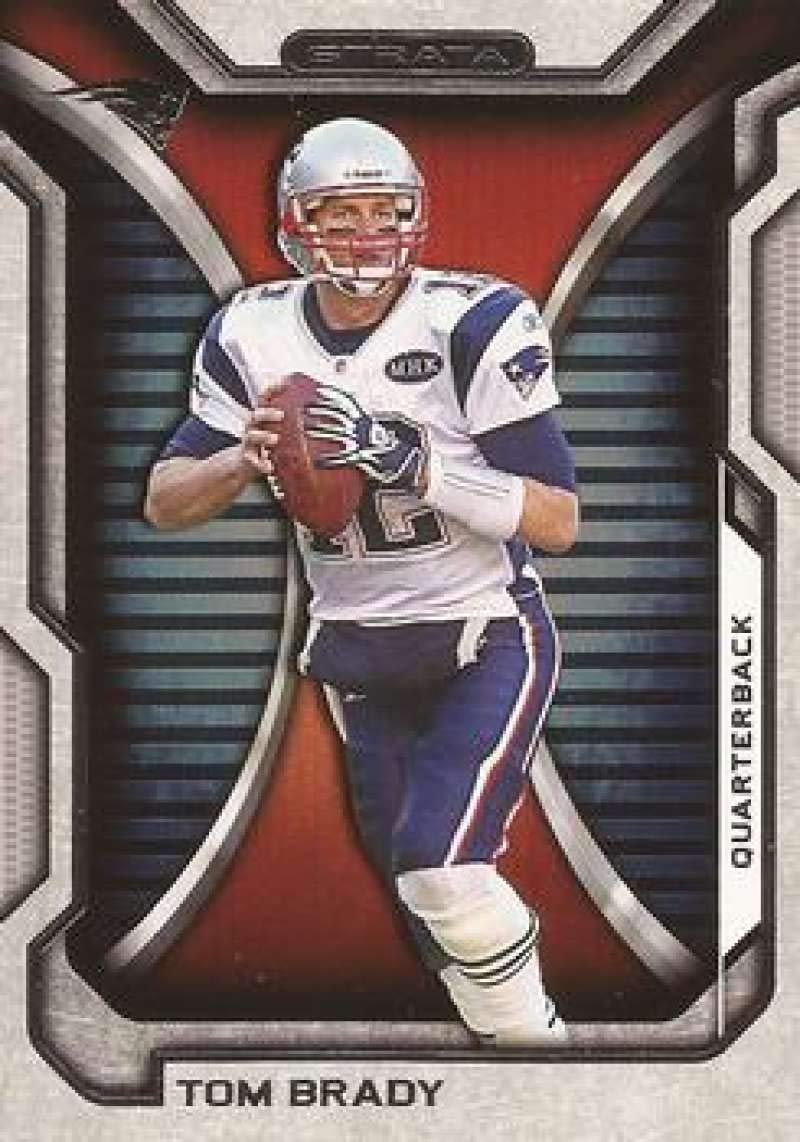 Football NFL 2012 Topps Strata #100 Tom Brady NM-MT Patriots