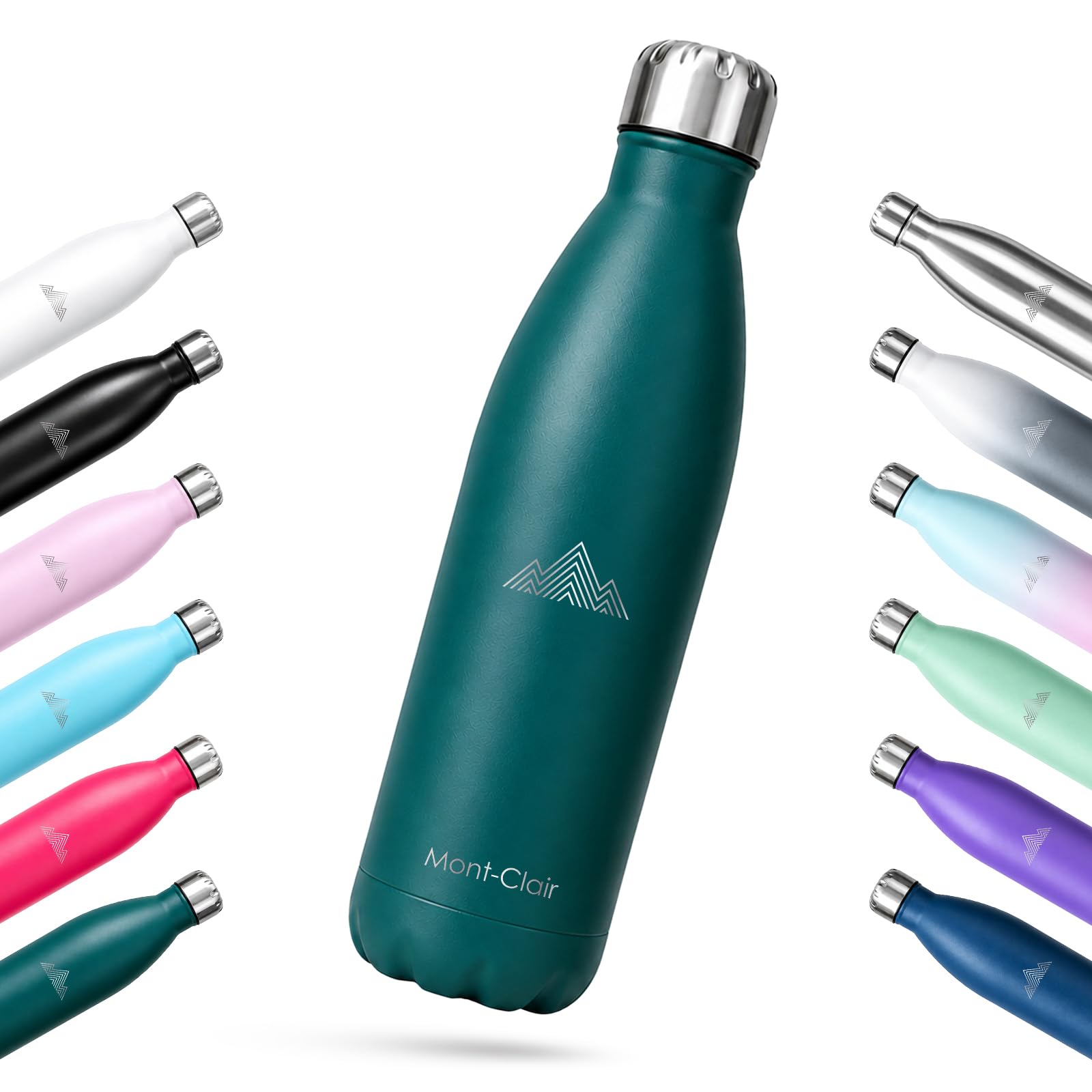 Insulated Stainless Steel Water Bottle 500 mL Leakproof BPA Free
