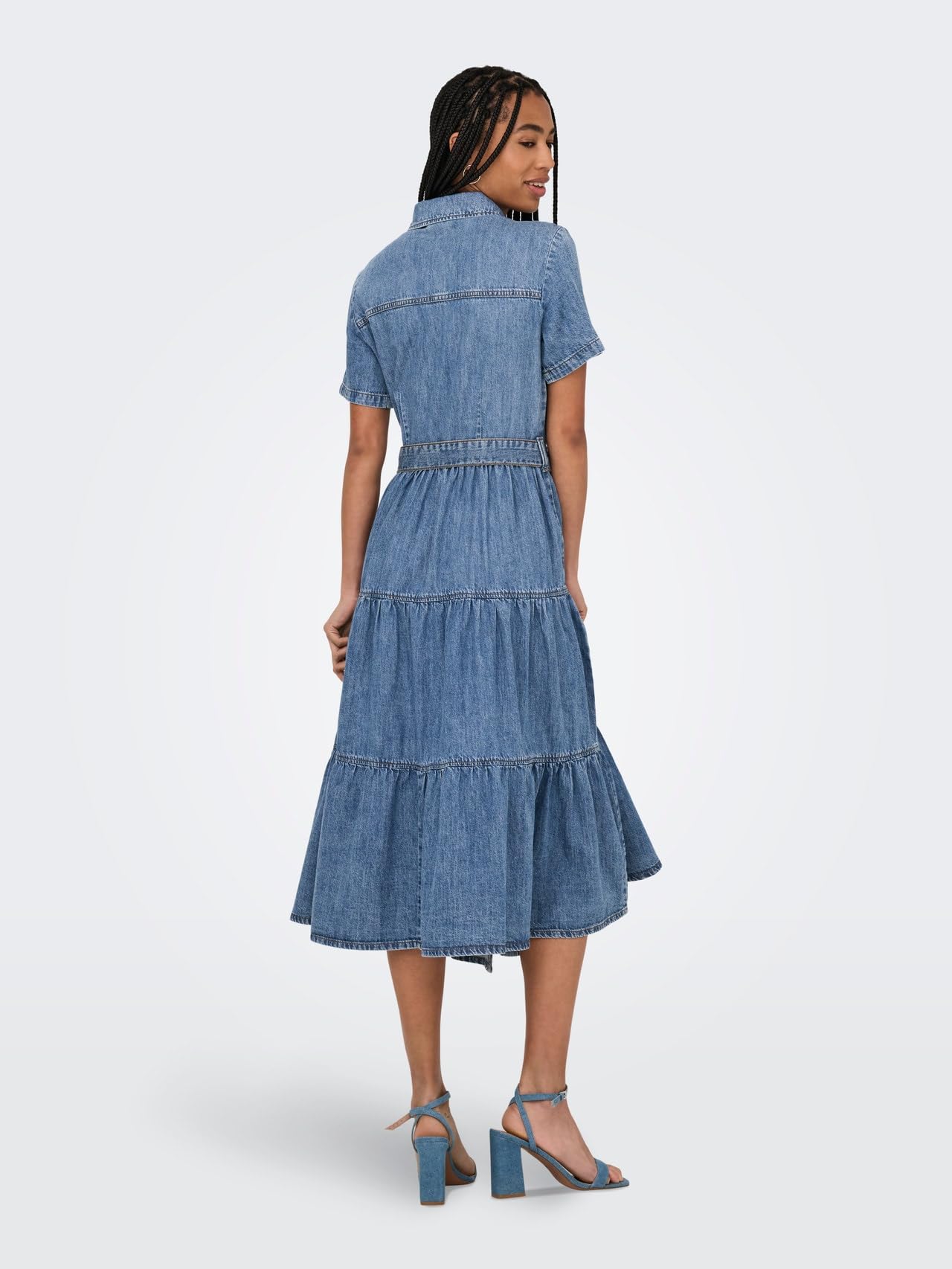 ONLY Female Jeanskleid ONLALIYAH Langes Kleid | Denim Dress