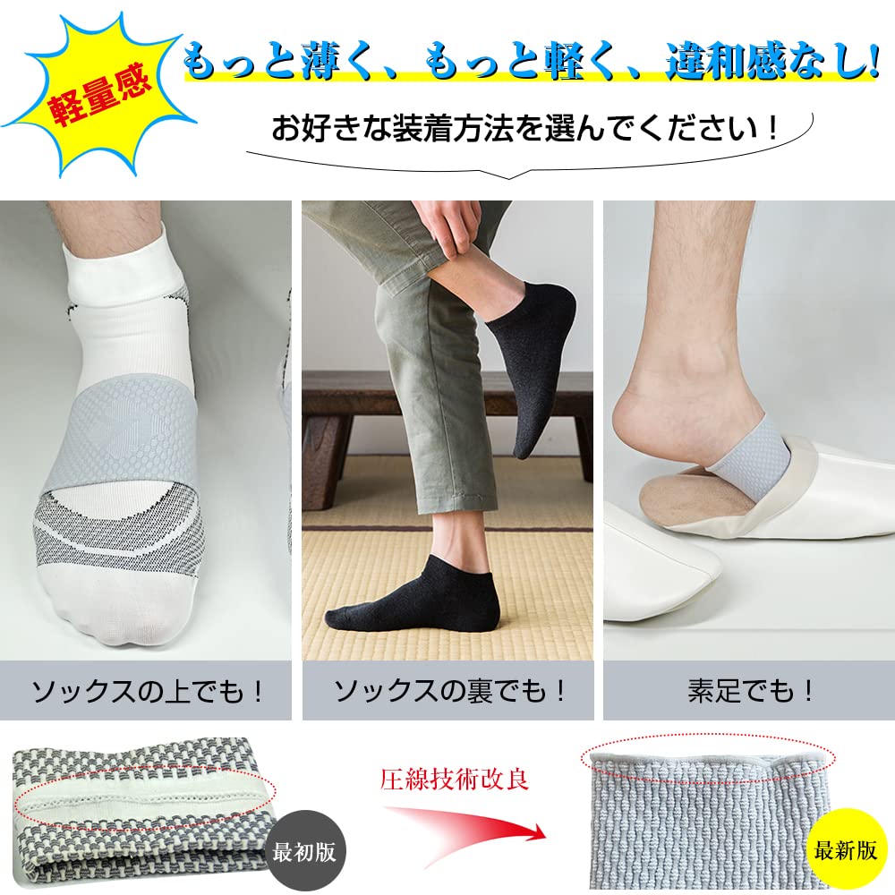 Amazon | KATYOU 靴下 土踏まず アーチ サポーター 足裏用 保護パッド