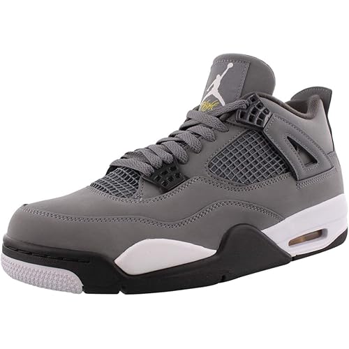 Jordan mens Air Jordan 4 Retro "Cool Grey"