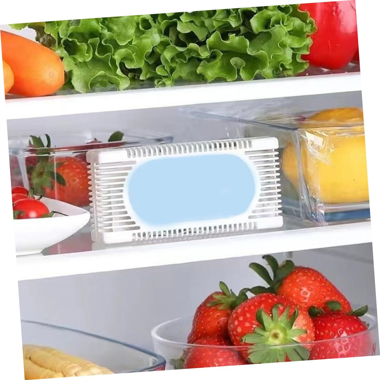 Beavorty 3 Set - Rimozione Frigo Durevole - Frigorifero Domestico Sacchetti Purificatori Design Compatto 4 Pezzi * 3