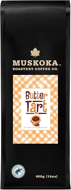 Muskoka Roastery Coffee, Butter Tart, Ground Coffee, 400g | Medium Roast