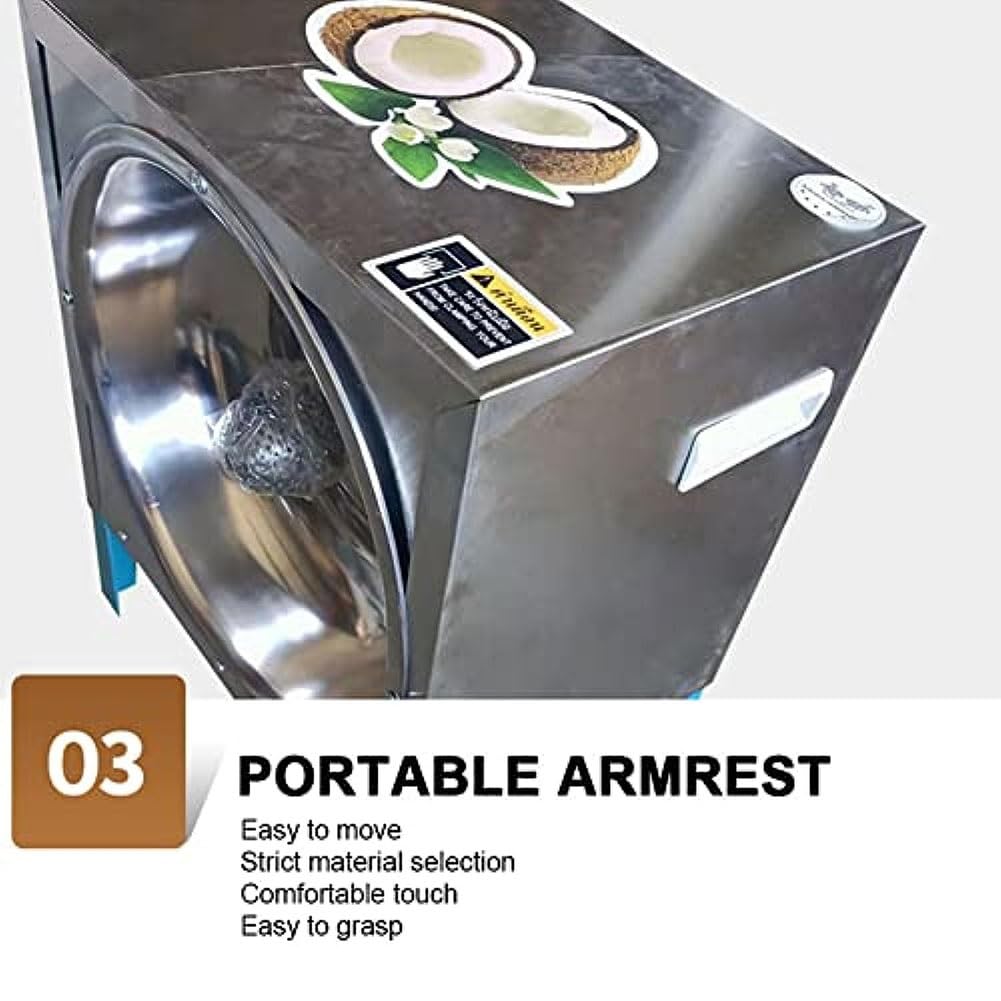 Râpe à noix de coco électrique 300 W, râpe à noix de coco