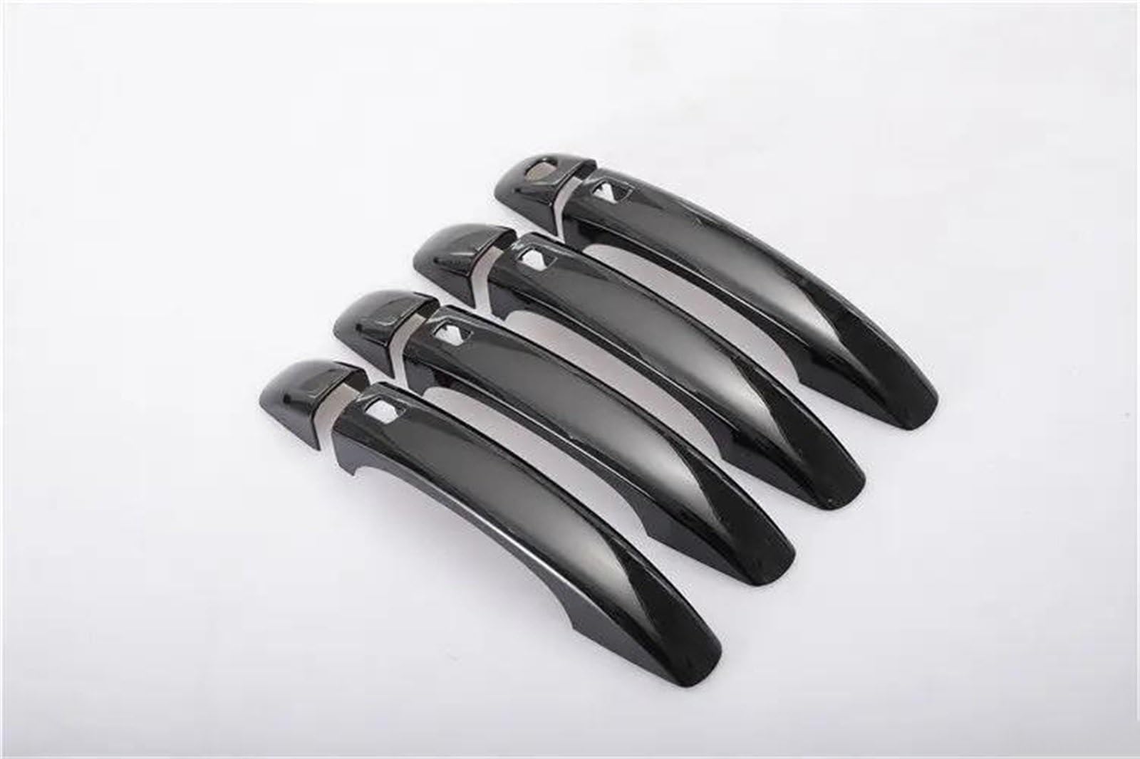 NOHEEU Car Accessories Exterior Door Handle Cover Replacement Parts for S4 A5 2009-2015(Style 1)