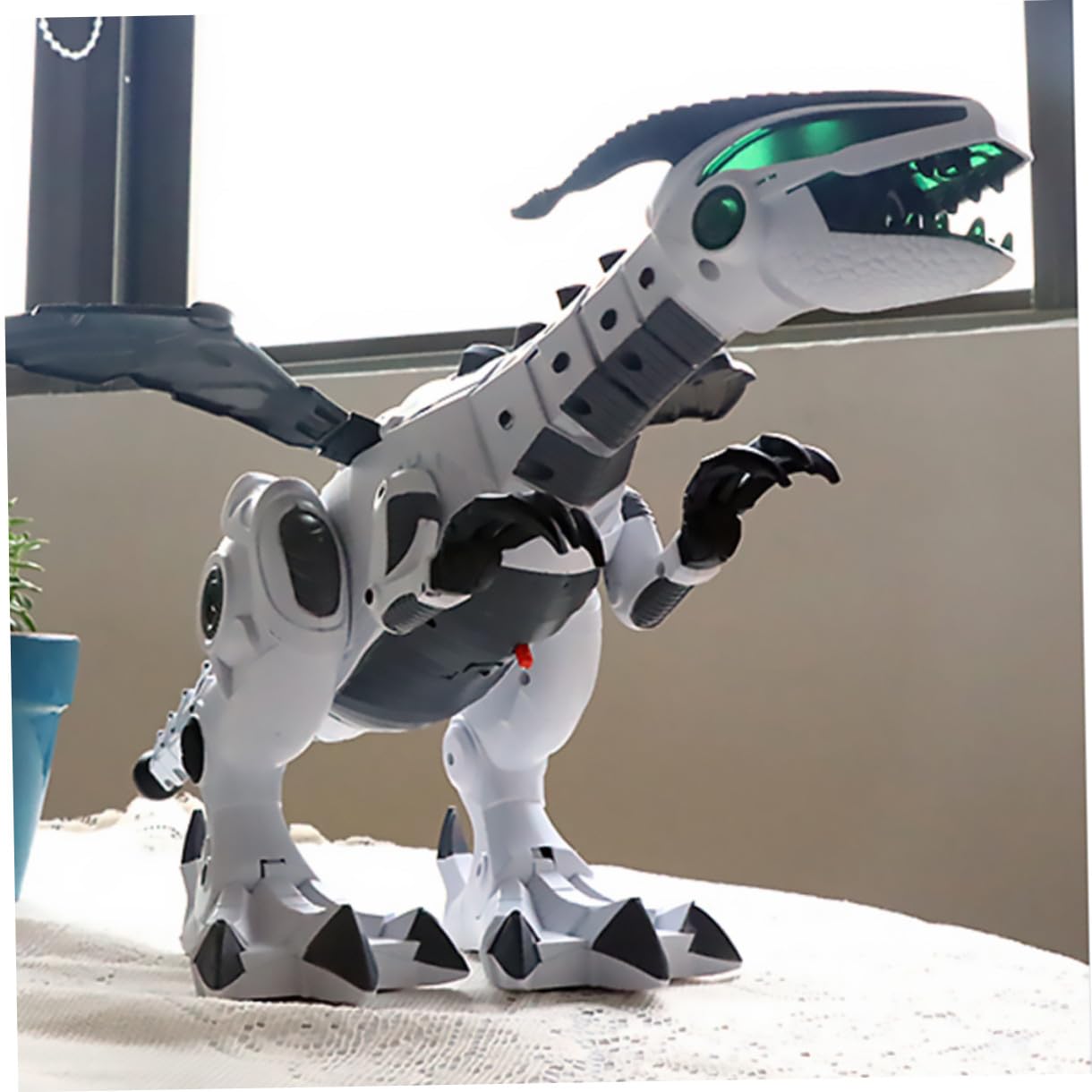 ERINGOGO Robot Teledirigido con Spray de Juguete para Decoración Infantil Grande y Divertido