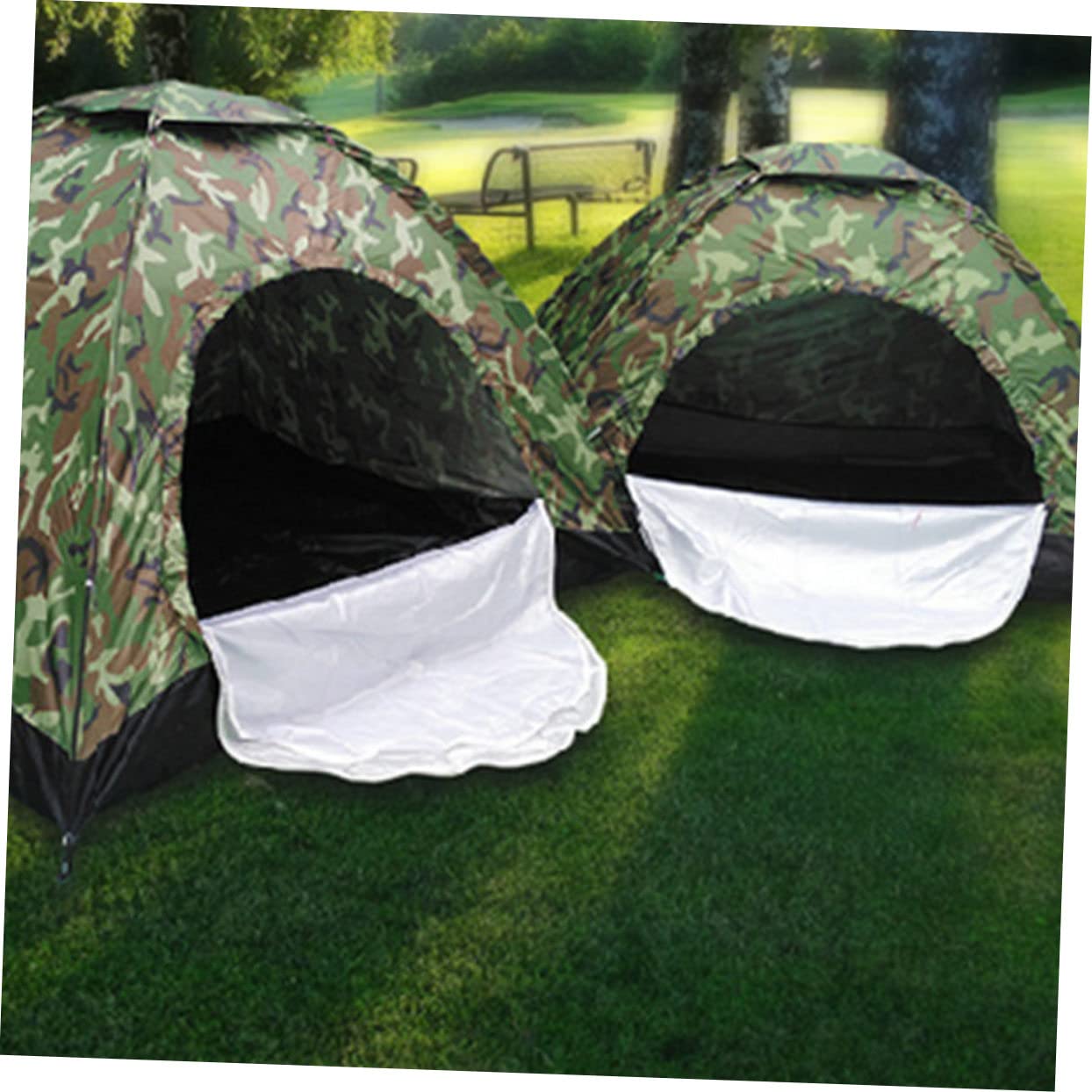 INOOMP Wasserdichtes Camping-notunterkunft Outdoor-Reise-notzelt Geeignet für Feldarbeit Camping Sonnenschutz Expeditionen Angeln und Bergsteigen Robust und Langlebig
