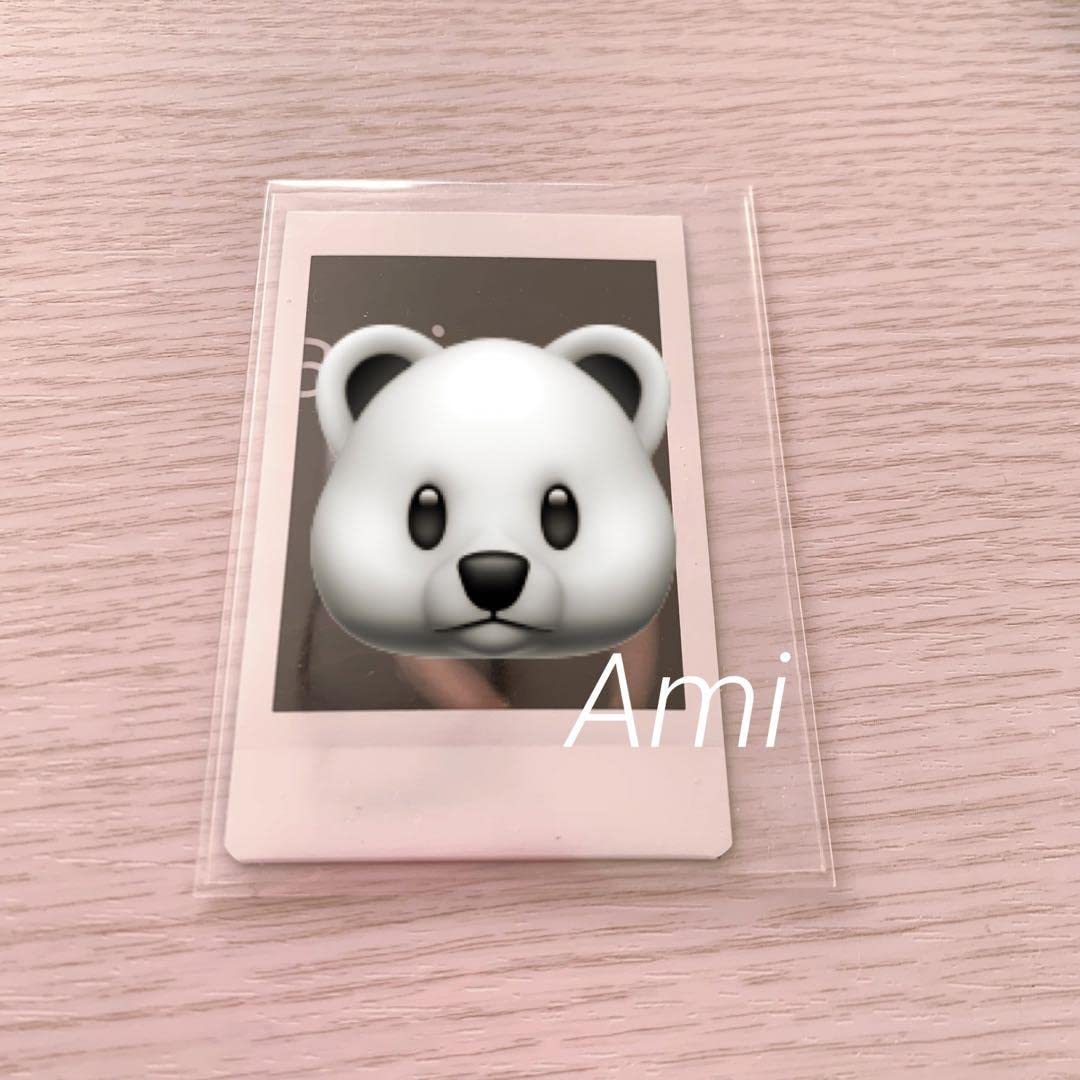 ムンビン 直筆サイン入り チェキ