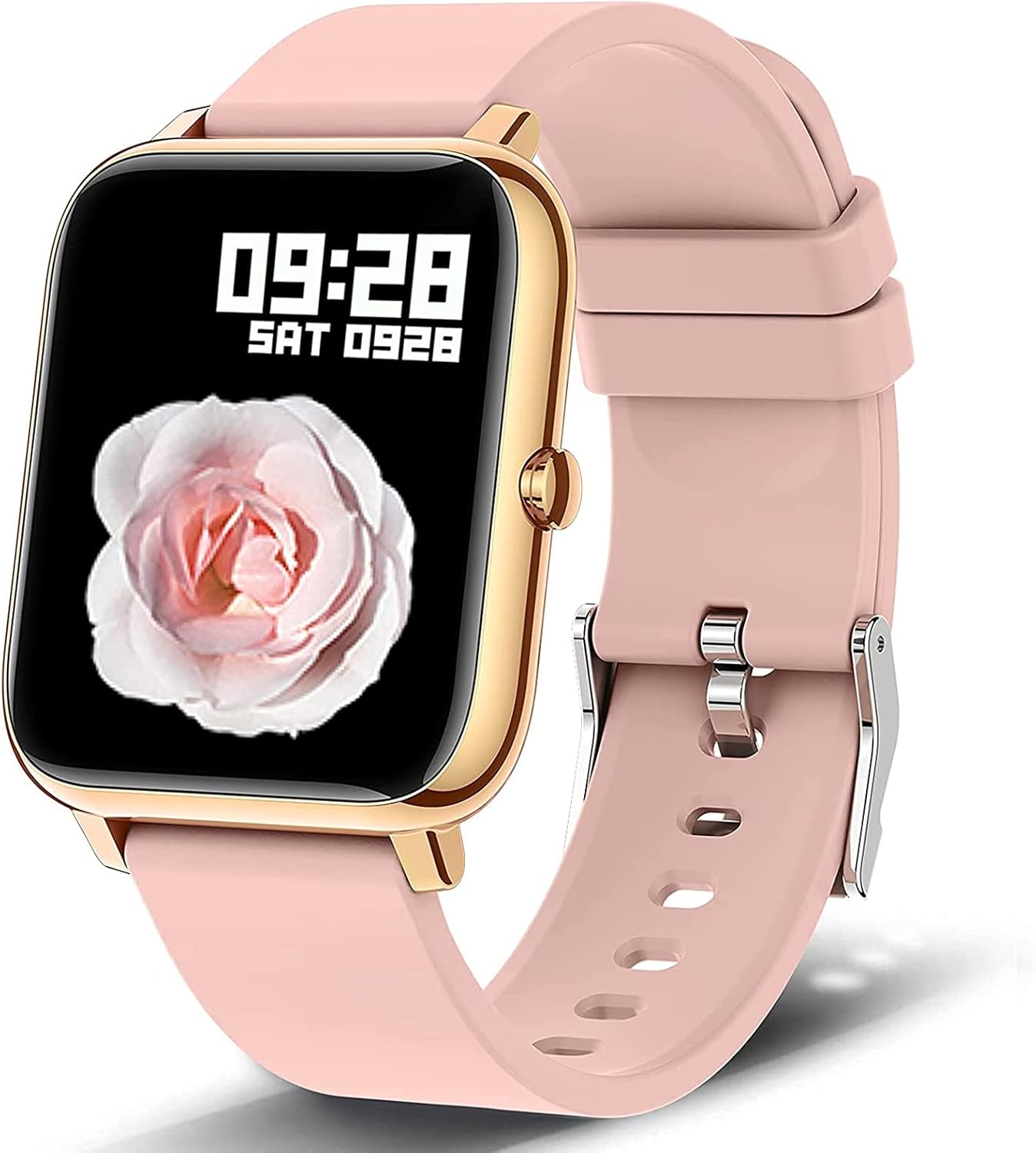 rose gold android smart watch