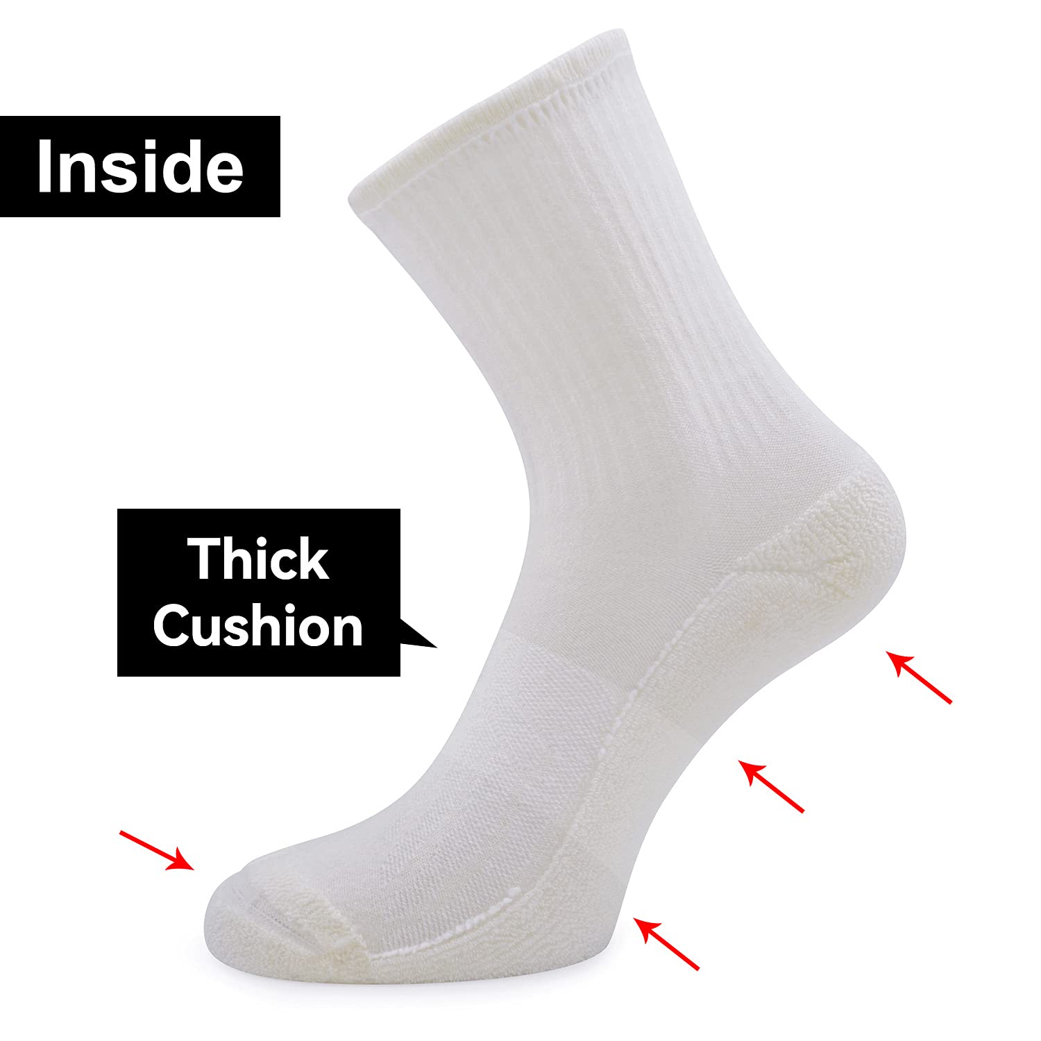 Socks Daze Skarpety turystyczne z wełny merynosów dla mężczyzn i kobiet, ciepłe skarpety do chodzenia i butów do trekkingu, pracy, na zewnątrz