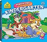 School Zone - Kindergarten Pencil-Pal Software - Ages 5 to 6, CD-Rom, Math, Reading, Letters, Numbers, Patterns, Puzzles, Sequencing, Rhyming, and More